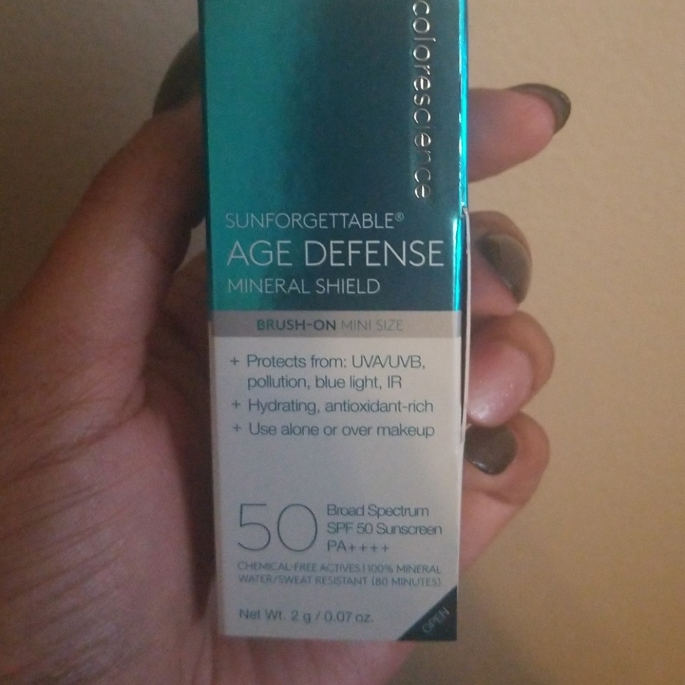 NIB Colorscience Sunforgettable Age Defense Mini